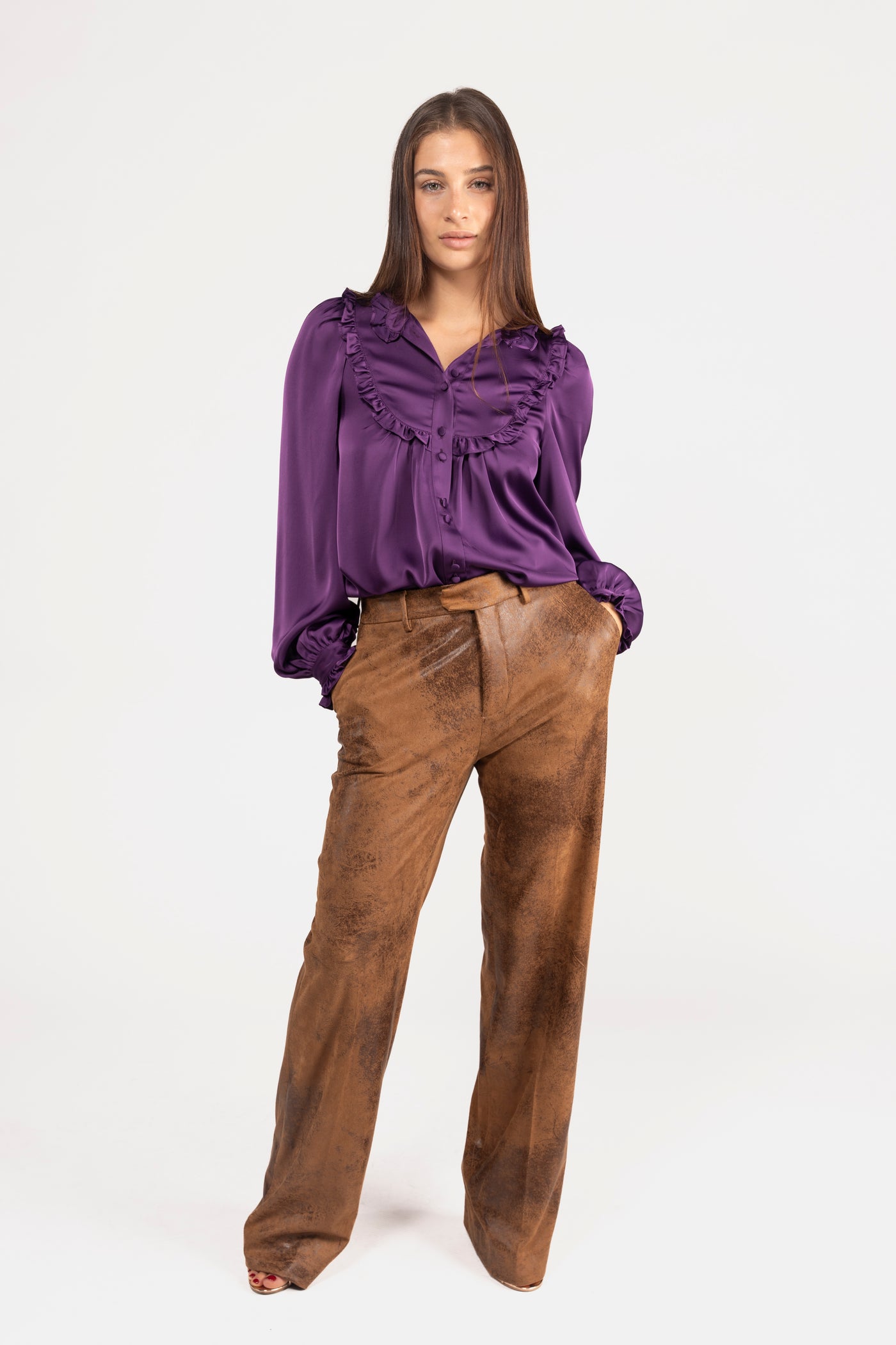 CAMICIA ROUCHES