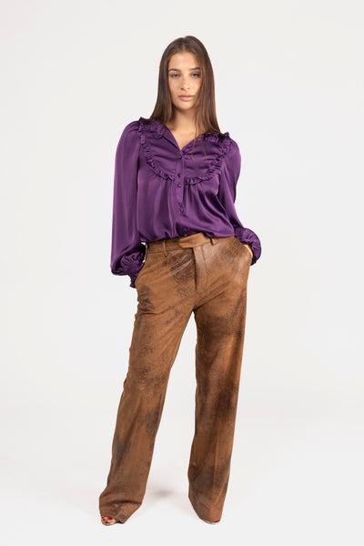 CAMICIA ROUCHES