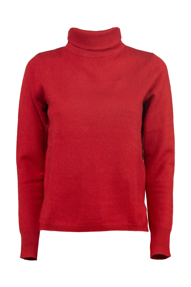 MAGLIA CASHMERE COLLO ALTO