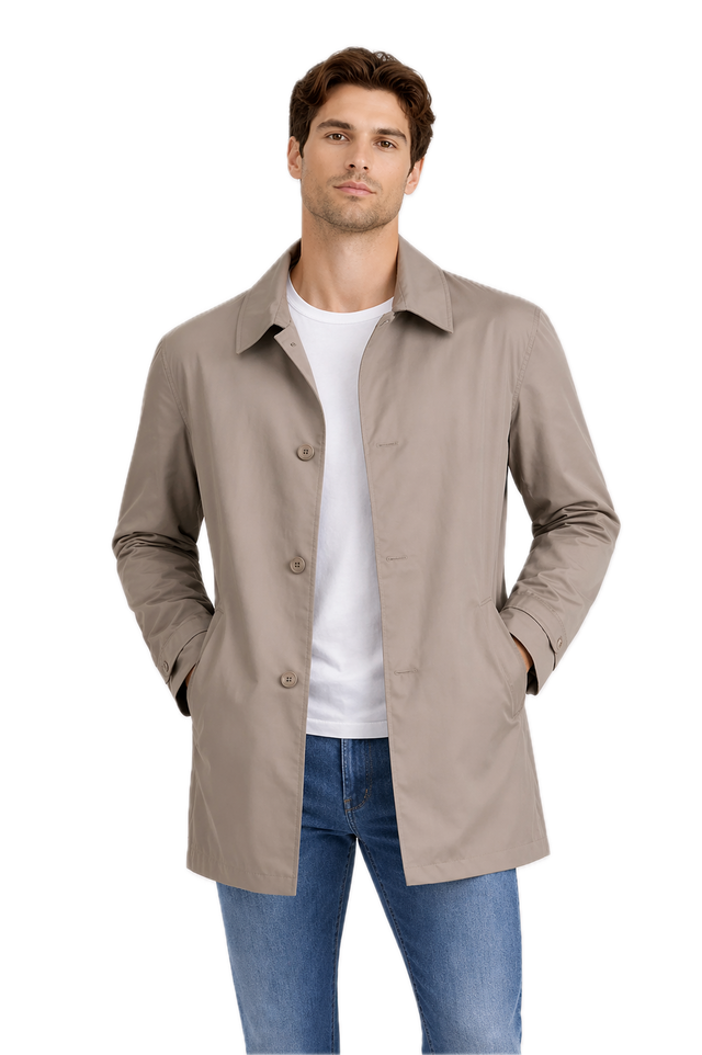 CAR COAT BOTTONI