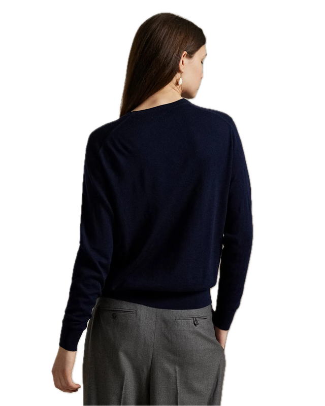 MAGLIA IN LANA GIROCOLLO RALPH LAUREN