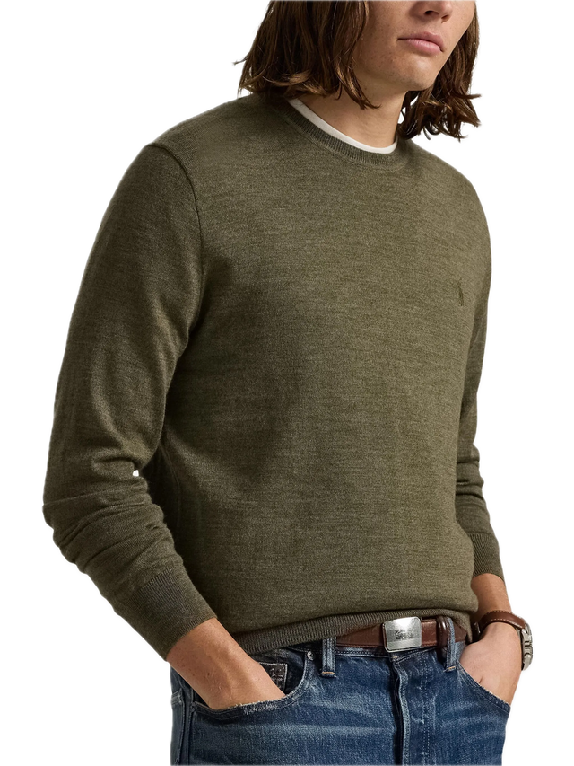 MAGLIA GIROCOLLO LANA LAVABILE SLIM-FIT