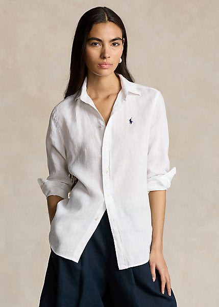Camicia in lino Relaxed-Fit