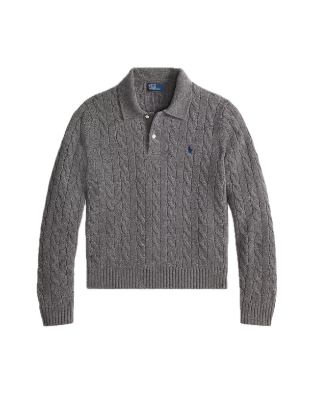 MAGLIA POLO TRECCIA RALPH LAUREN