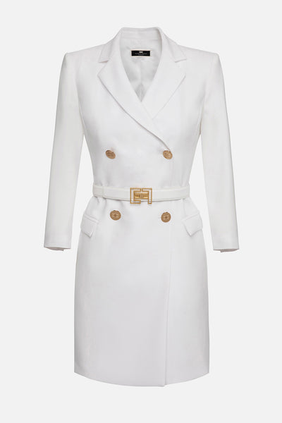 ROBE MANTEAU ELISABETTA FRANCHI CON FIBBIA