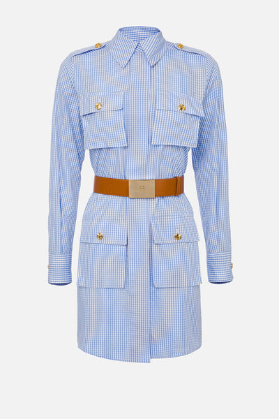 MAXI CAMICIA VICHY