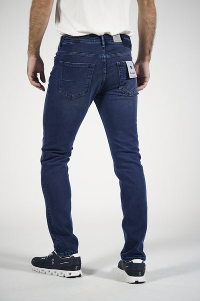 JEANS SOVRATINTO BLU