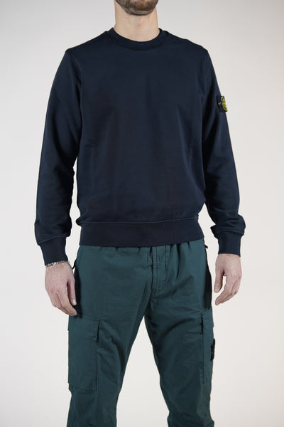 STONE ISLAND | MAGLIA GIROCOLLO COTONE