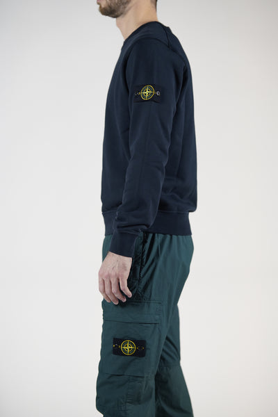 STONE ISLAND | MAGLIA GIROCOLLO COTONE