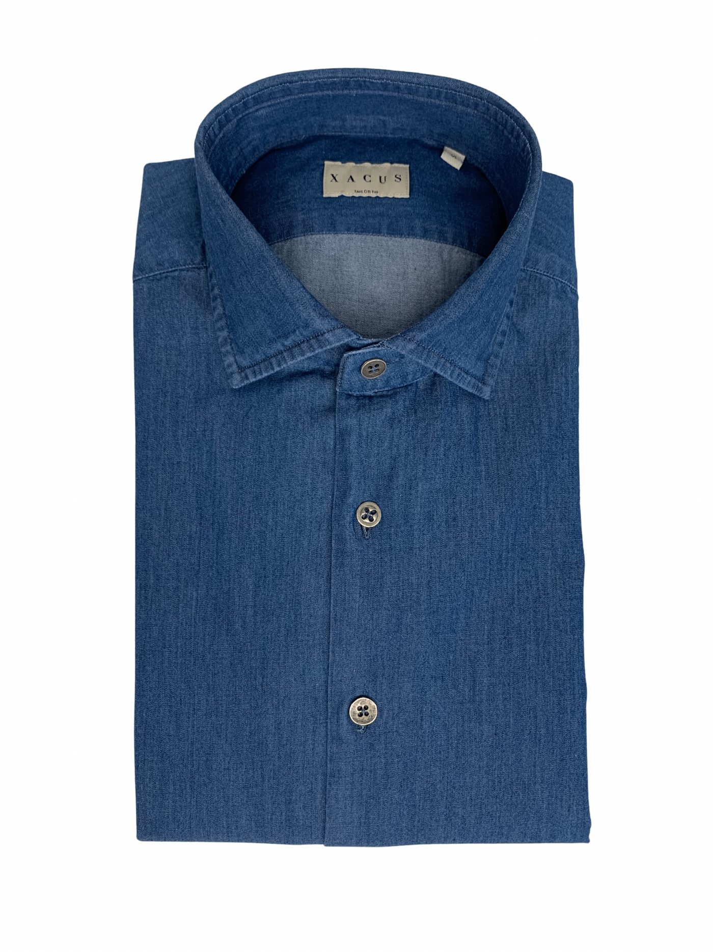 CAMICIA DENIM BOTTONI