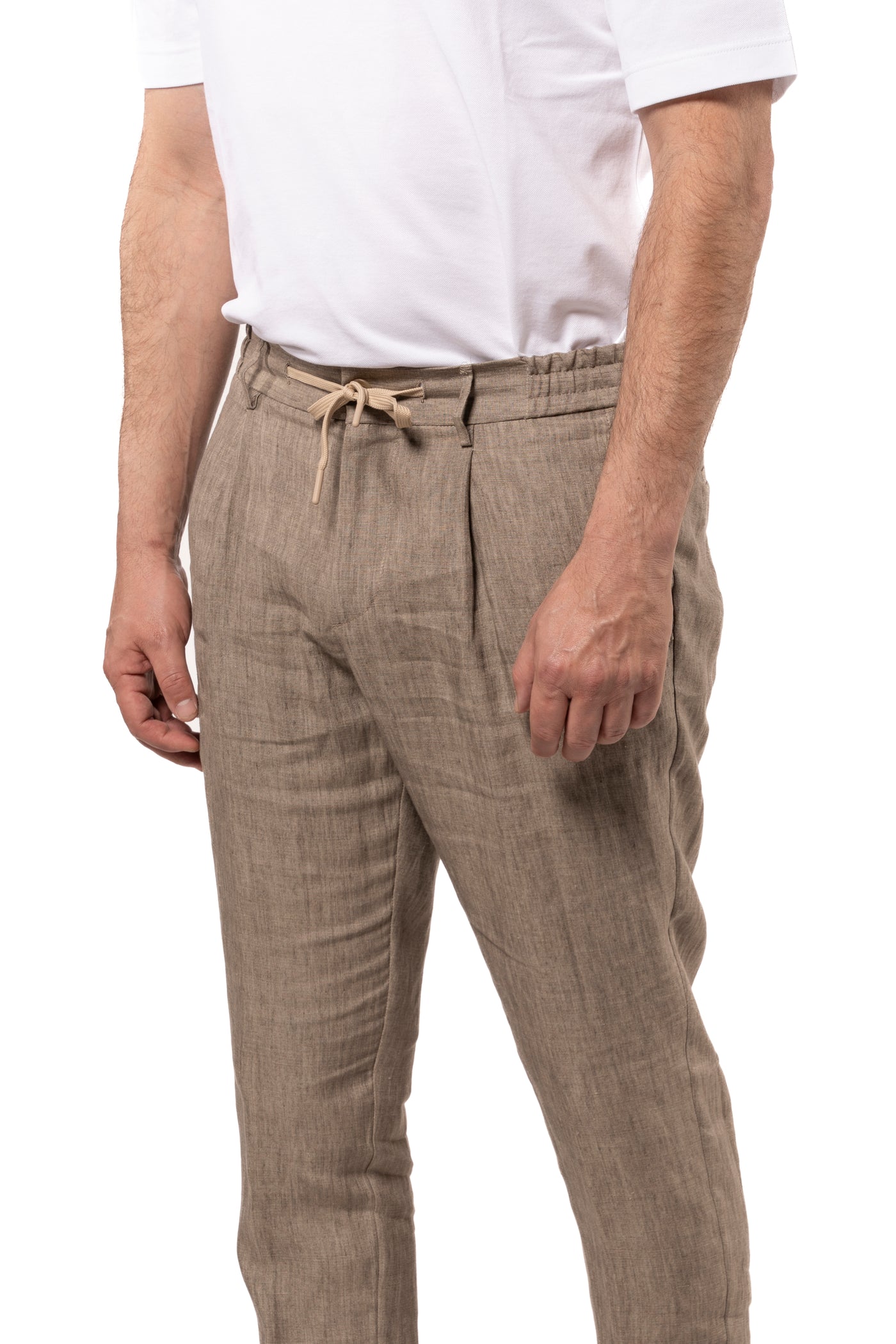 BERWICH | PANTALONE LINO JOGGER
