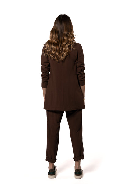 BRIAN&BARRY MILANO | PANTALONE CARGO LINO VISCOSA