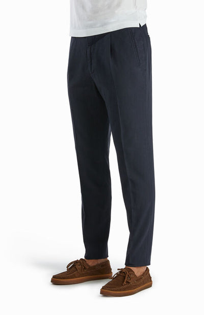 PANTALONE LINO COTONE STRETCH